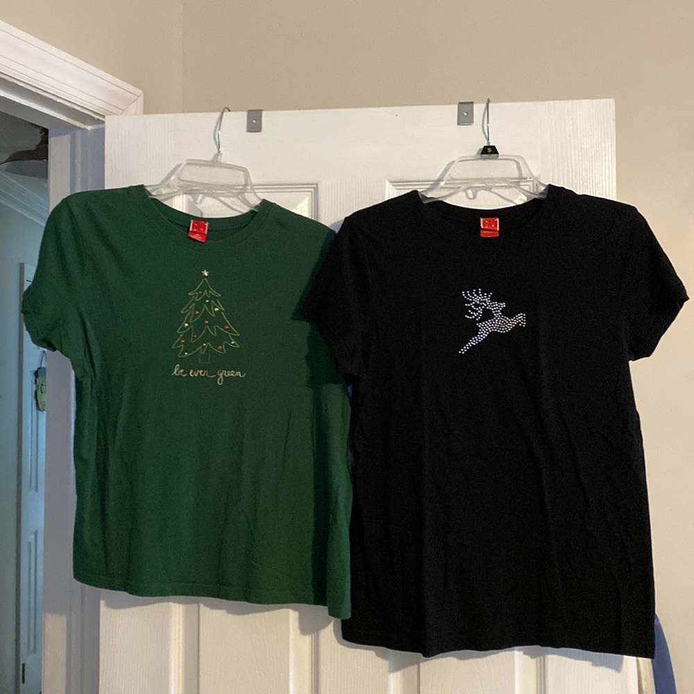 3 women’s holiday shirts!!